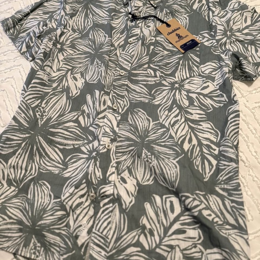 Men’s Chubbies short sleeve button up - The Garden State